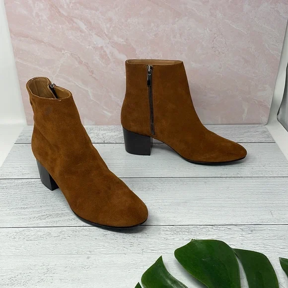 Thursday Boot Co. Paloma Suede Boots in Spice 9 S42